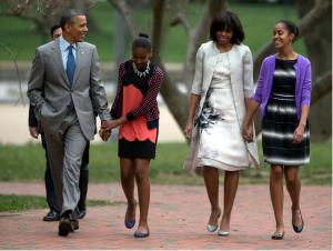 The First Family Easter swag! 