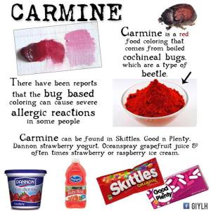 Cochineal. Carmine. Crimson lake. It's found in your yogurt, your juice box, your smoothie and your red velvet birthday cake.